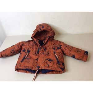 Cat & Jack 12M Winter Jacket Coat Orange w/Jacket Liner